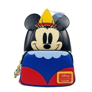 Loungefly Disney Minnie Mouse Brace Little Tailor Cosplay Backpack NWT